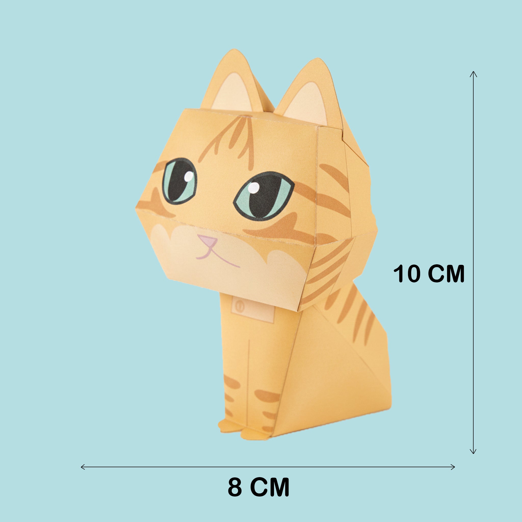 Kedigiller Kağıt Katlama Seti - Kedi Temalı Papercraft Seti