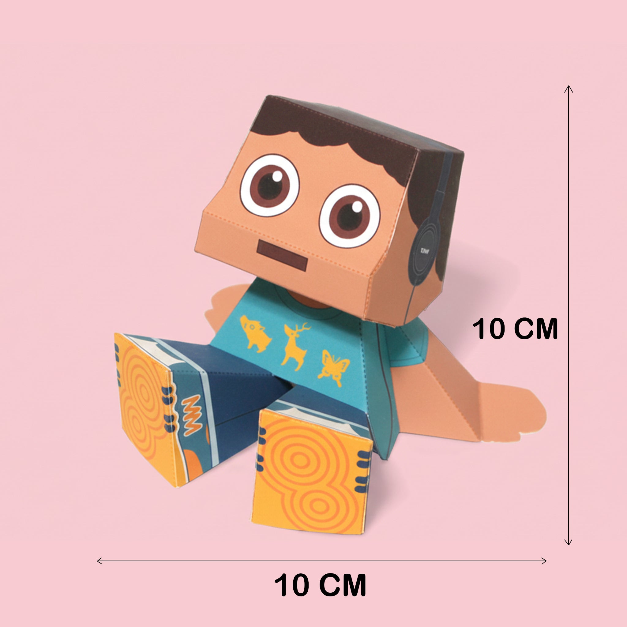 Tontonlar Kağıt Katlama Seti - Robot Temalı Papercraft Set